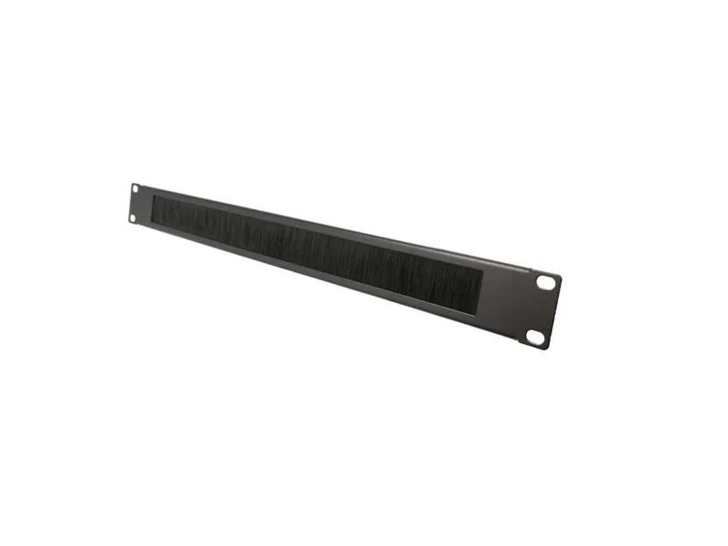 Logilink 19" Kabeldurchführung 1u Mit  Bürsteneinsatz, Schw.