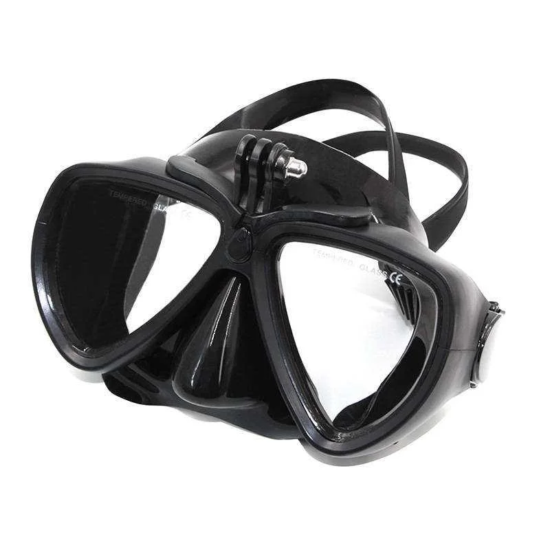Máscara de mergulho Telesin com suporte amovível .