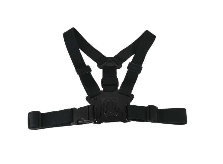Correia peitoral Telesin com suporte para câmaras.
