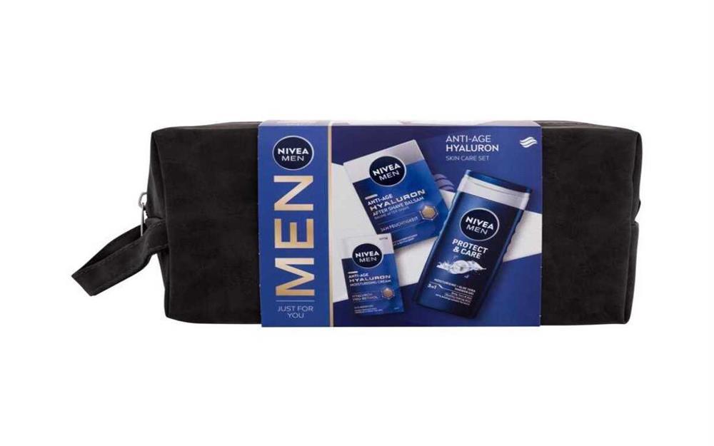 Aftershave Balm Men Hyaluron Anti-Age Skin Care Set 100ml
