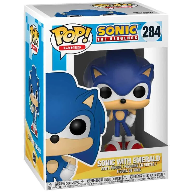 Figura Pop Sonic com Esmeralda