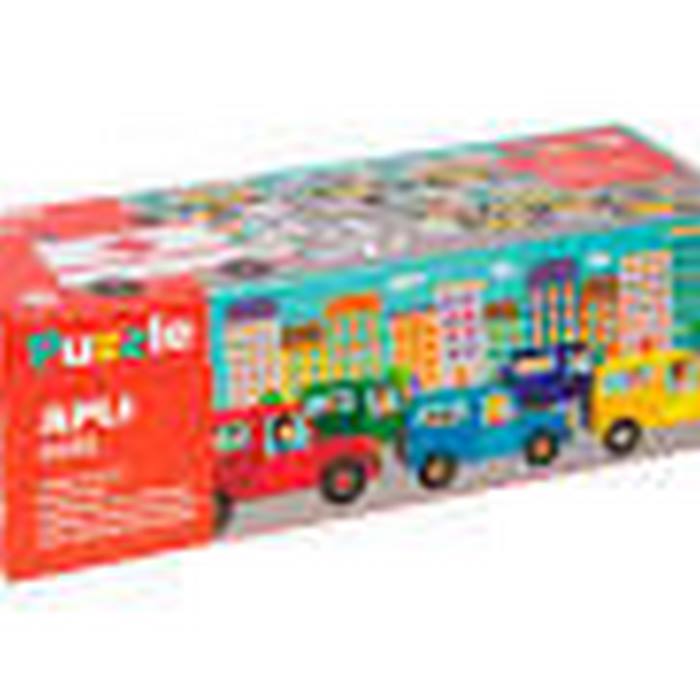 Apli 17196 Puzzle de Transporte "Primeira Adição