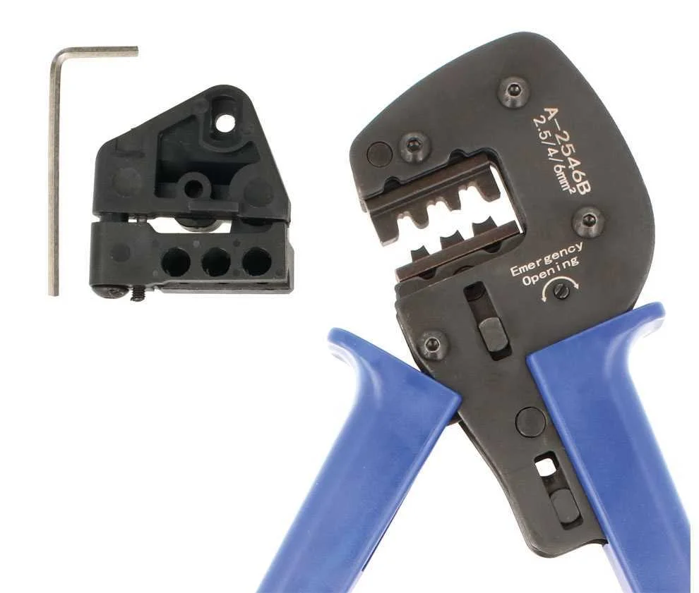 Crimpadora para Conector Placas Solares Mc4