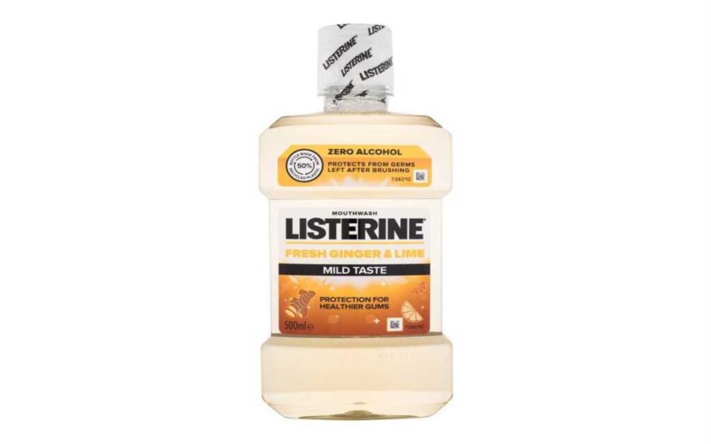 Mouthwash Fresh Ginger & Lime Mild Taste Mouthwash 500ml