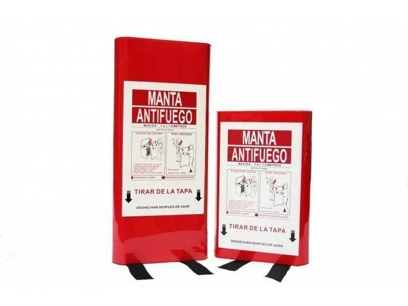 Manta anti-fogo Nofire No 120x180 Poly 1c em saco.