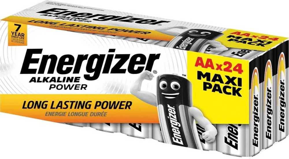 Energizer Alcalina AA 24 Unidades