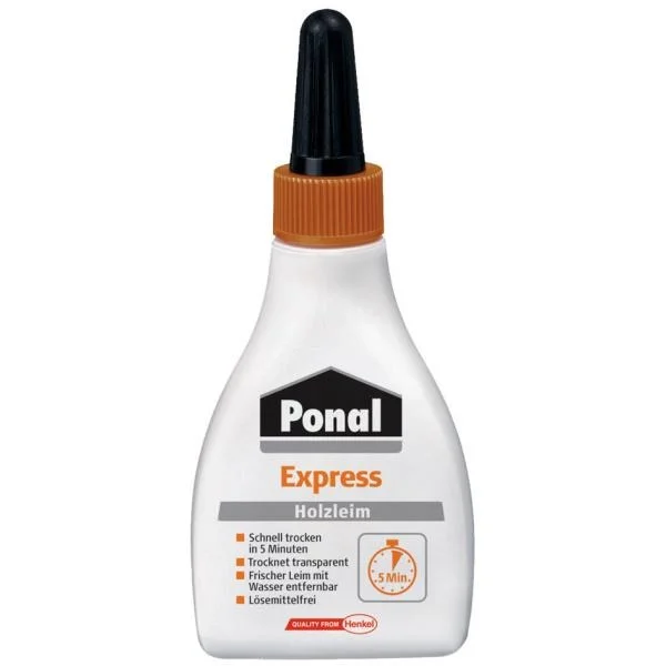 Cola para Madeira Ponal Express, Frasco com 60g, .