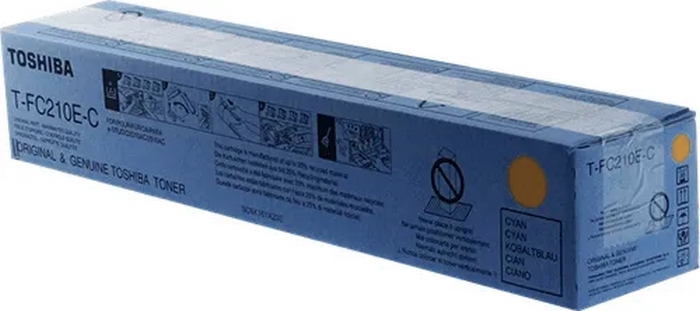 Toner Toshiba T-Fc210ec: E-Studio 2510ac Cyan (6aj00000159,6aj00000268)
