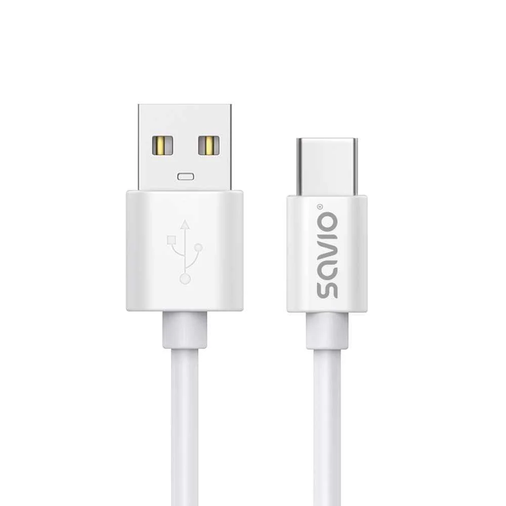 Cabo Usb 2 M Usb 2.0 Usb a - Usb C Branco Savio Cl-168