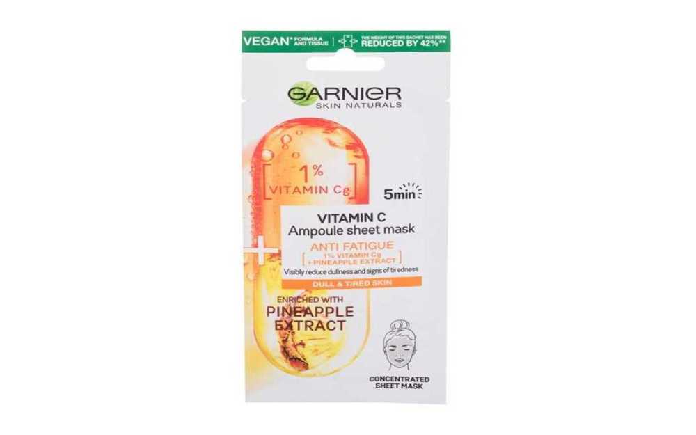 Face Mask Skin Naturals Vitamin C Ampoule Sheet Mask 1pc