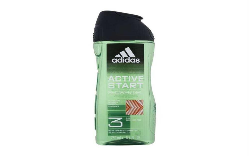 Gel de Duche Active Start Gel de Duche 3-Em-1 250ml