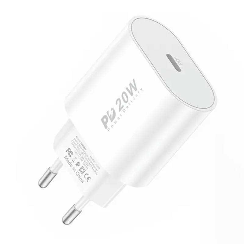 Carregador rápido Foneng 1x Usb Pd 3.0 Eu39