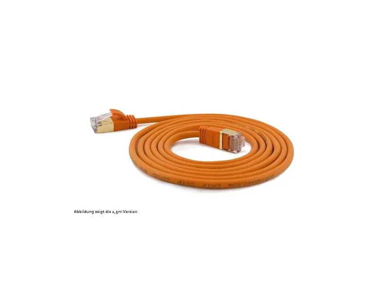 Wantec Patchkabel Sstp Cat7 Ste. Cat6a D=4mm 0,50.