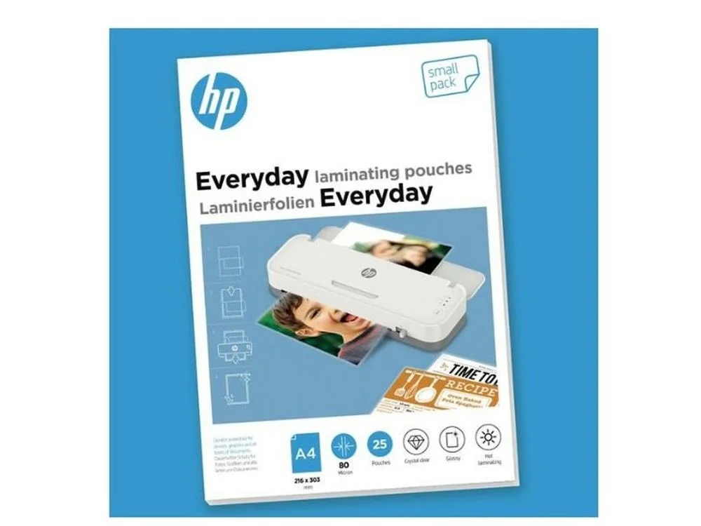 Hp Laminierfolien Everyday A5  80 Micron  25x