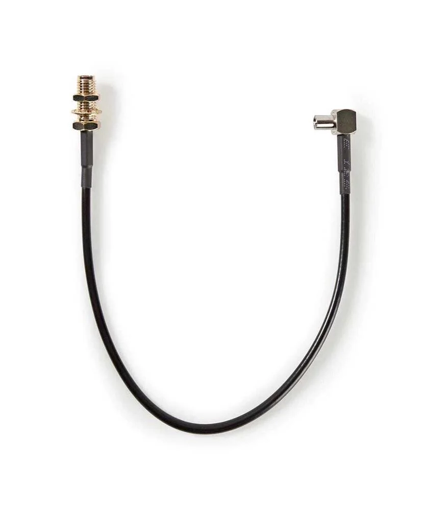 Cable de Antena  Sma Hembra  Ts9  Chapado En Oro .