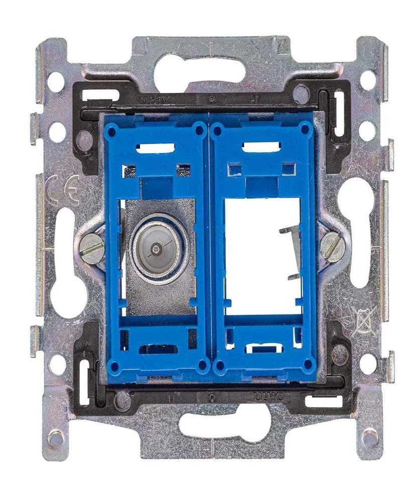 Edb02 C Coax Tv Socket,Niko Compatibel,Telenet /V.
