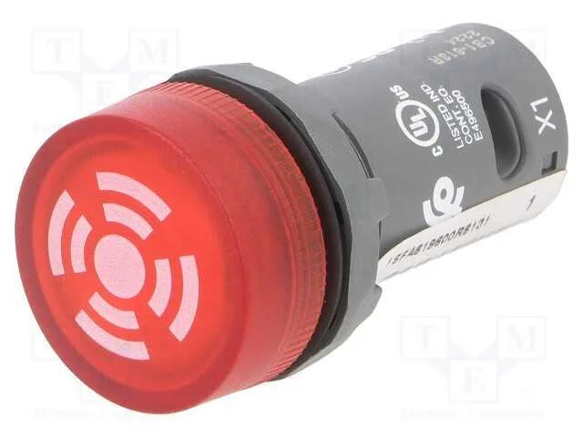 Sinalizador de luz e sônico, 22mm, CB1, 22,3mm, 2.