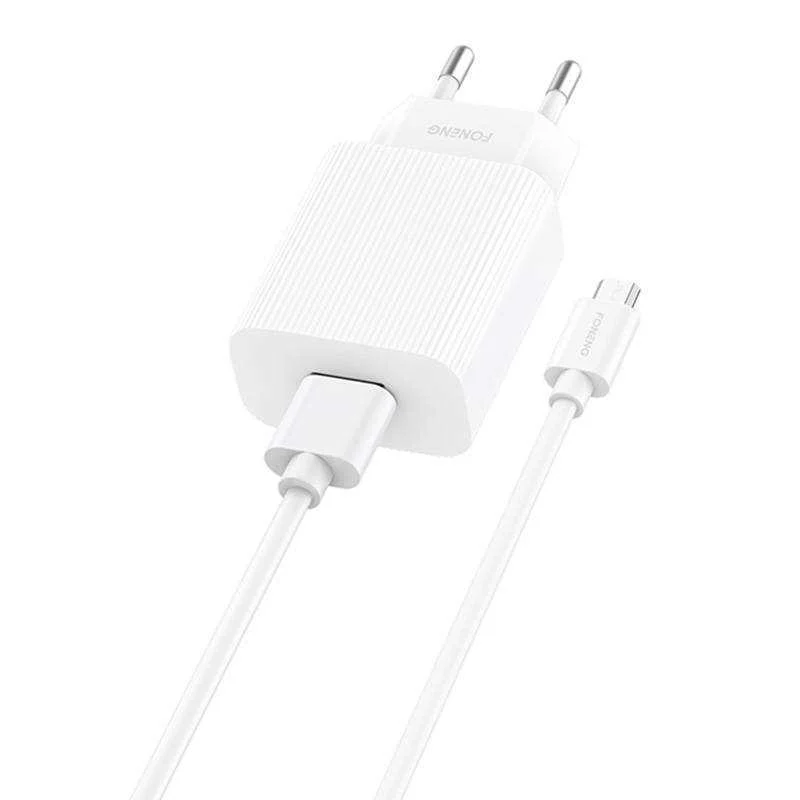 Carregador rápido Foneng 1x Cabo Usb Eu46 Qc 3.0+.