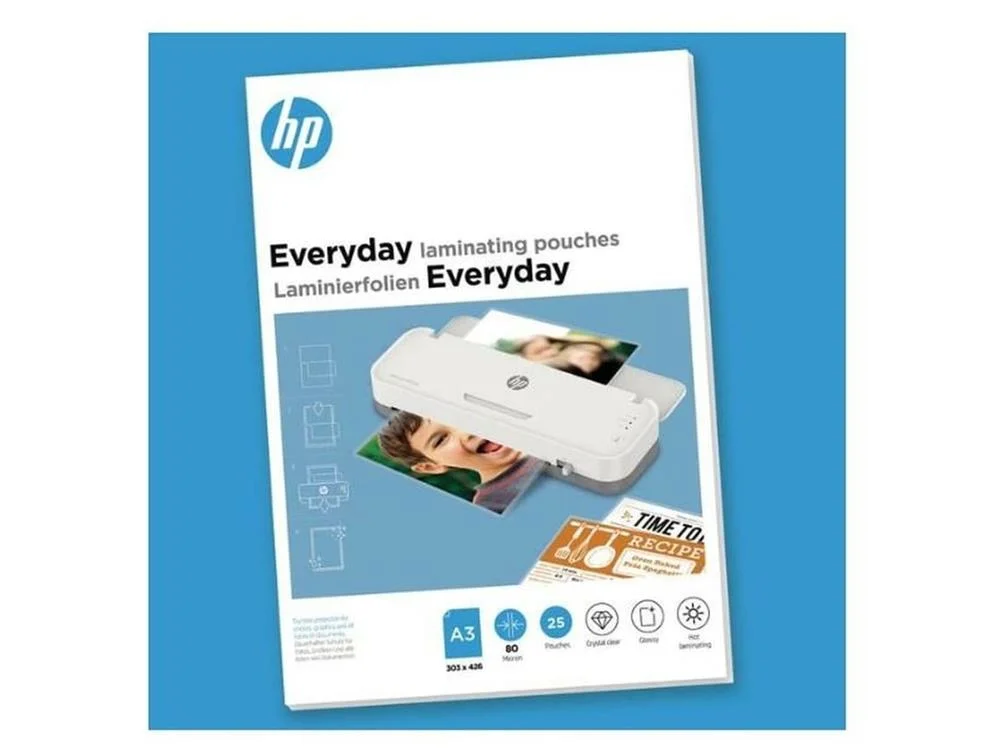 Hp Laminierfolien Everyday A3  80 Micron  25x