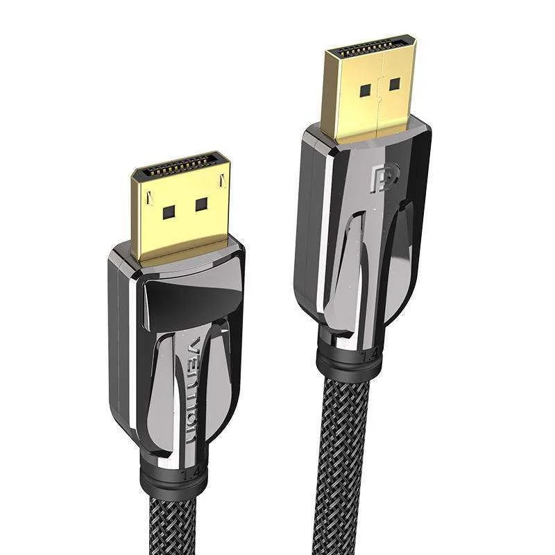 Display Port Cable 2x Male, Vention Hcabi 8k 60hz, 3m (Black)