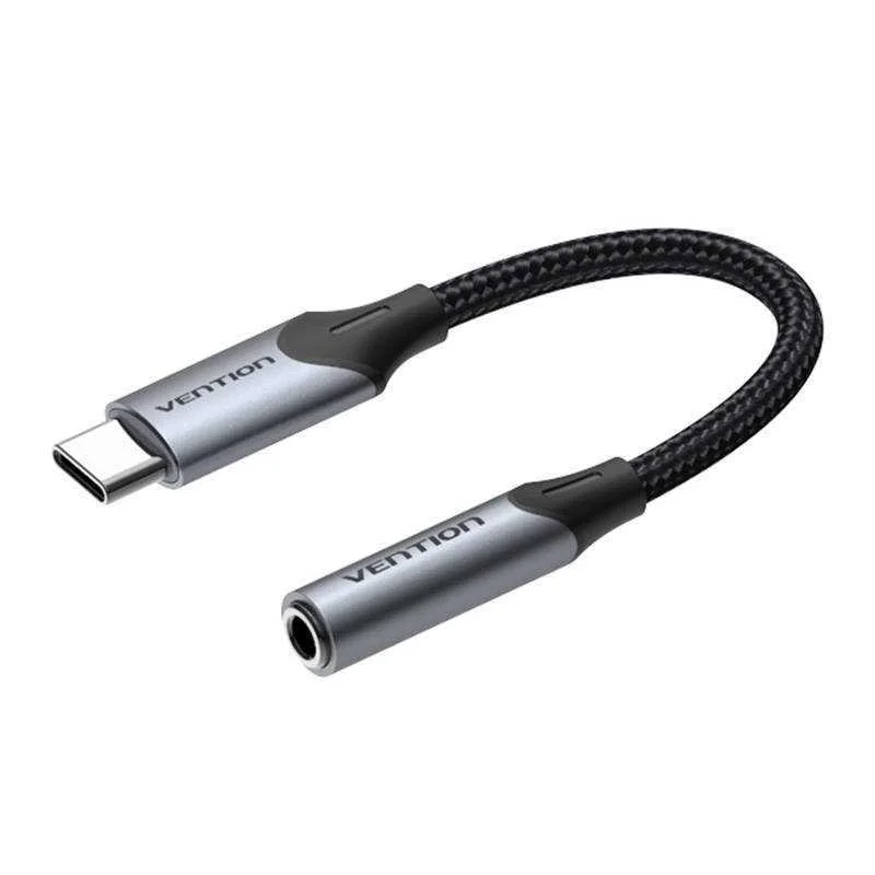 Adaptador de Tomada de Auscultadores Usb-C para 3,5 Mm Vention Bgjha 0,1 M