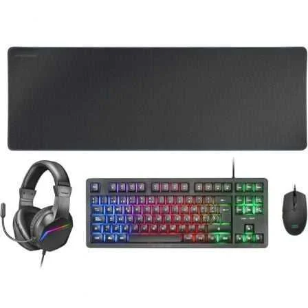 Pack Gaming Mars Gaming Mcp-Rgb3/ Teclado RGB + R.