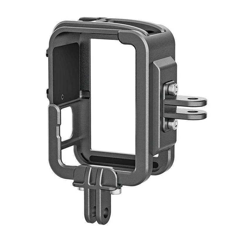 Capa de Alumínio Telesin para Gopro Hero 11/10/9 + Adaptador Vertical