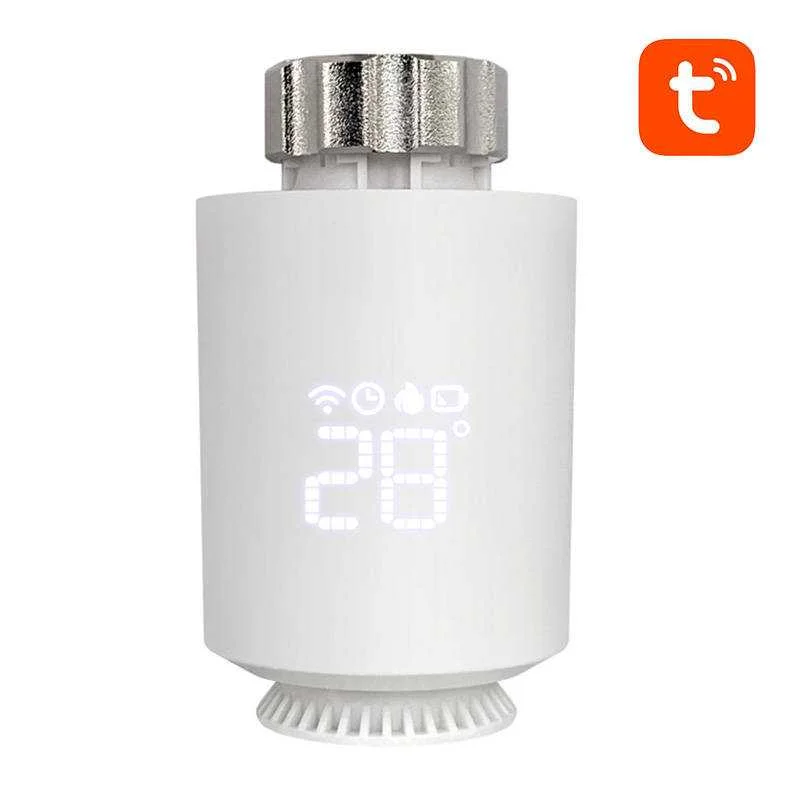 Smart Thermostatic Radiator Valve Trv06 Zigbee 3.0 (White) - Avatto