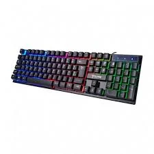 Teclado para Jogos Inca Ikg-446 Rainbow, Rgb, Layout Dt.