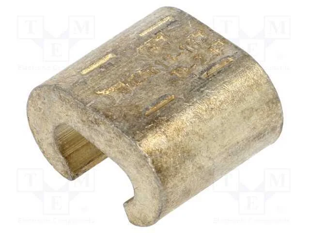 Cobre, 16mm2, estanhado, 6AWG, conector: abraçade.