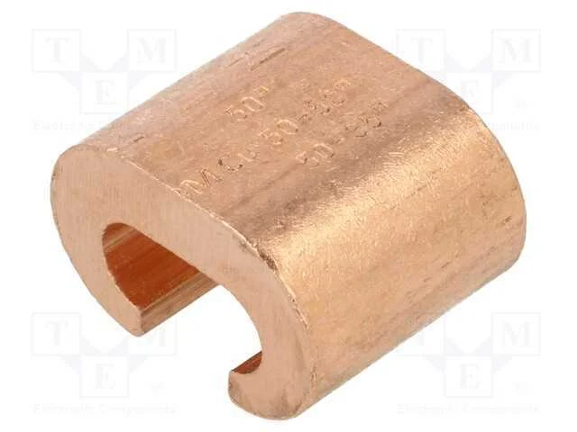 Cobre, 50mm2, 1/0AWG, conector: abraçadeira later.