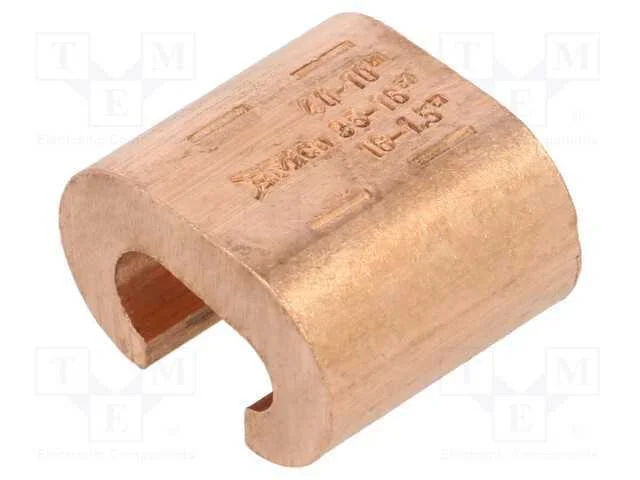 Cobre, 35mm2, 2AWG, conector: abraçadeira lateral.