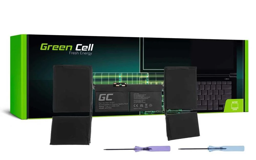 Bateria de Célula Verde A1527 para Apple Macbook 12 A1534