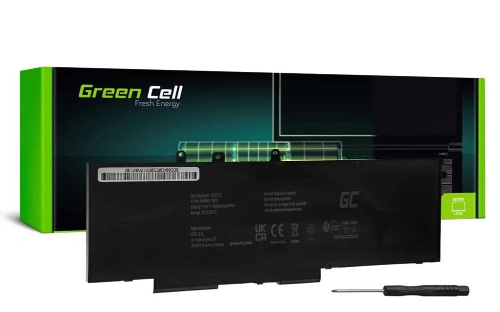 Bateria Green Cell 93ftf Gjknx para Dell Latitude.