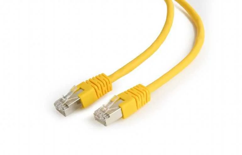 Cable Red Gembird Ftp Cat6 0,25m Amarillo