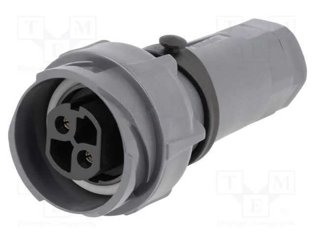 Conector: redondos, ficha, fêmea, PIN: 2, Buccane.