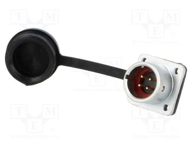 Tomada, Sf12, Macho, Pin: 4, Ip67, 5a, Solda, 200v, 0,75mm2, -40÷100c