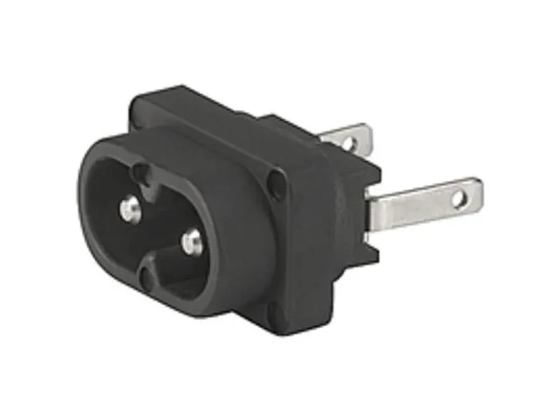 Conector: de alimentação, tomada, macho, 2,5A, 25.