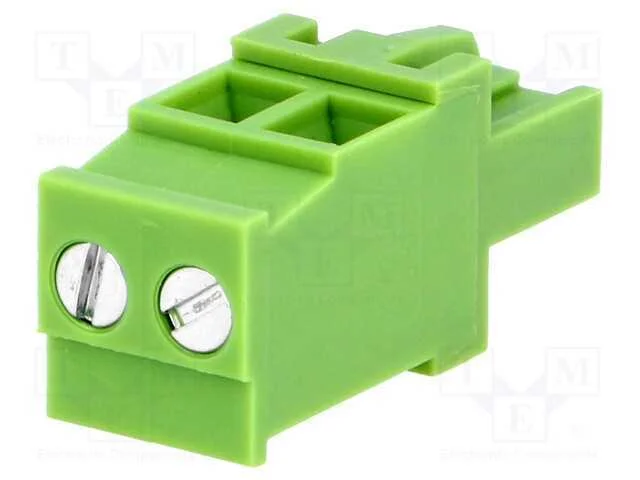 Bloco terminal separável, 5,08mm, faixas: 2, angu.