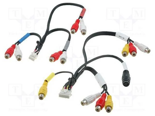 Conectores, RCA,S-VIDEO, Alpine