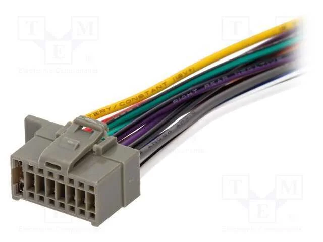 Conectores, com cabos, Panasonic, PIN: 16