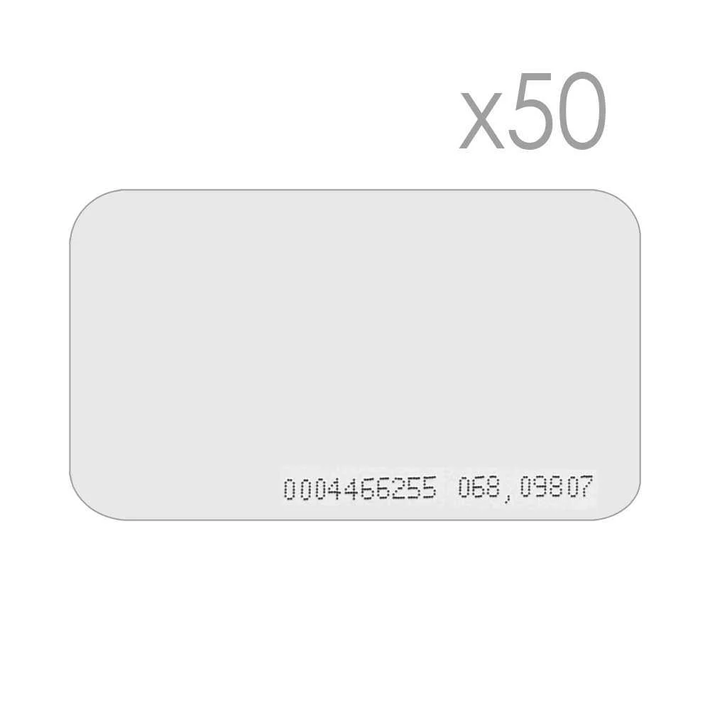 Cart&atilde;o de Proximidade Numerado - Id Por Radiofreq.