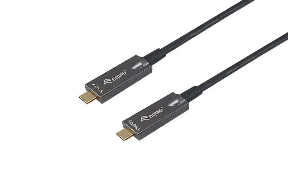 Equip Usb Kabel 3.2 C -> C       St/St 10.00m 3a 4k/60hz  Sw