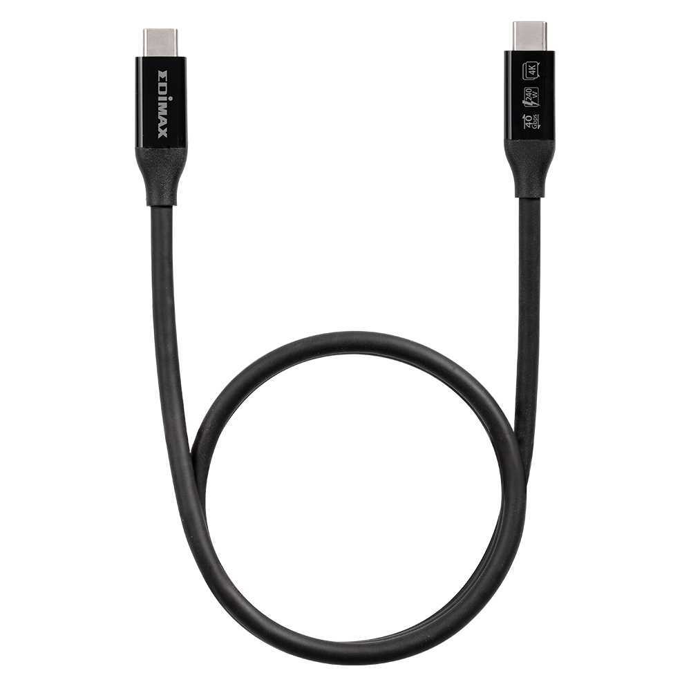 Usb4/Thunderbolt3 Cable, 40g, 1meter, Type C To Type C