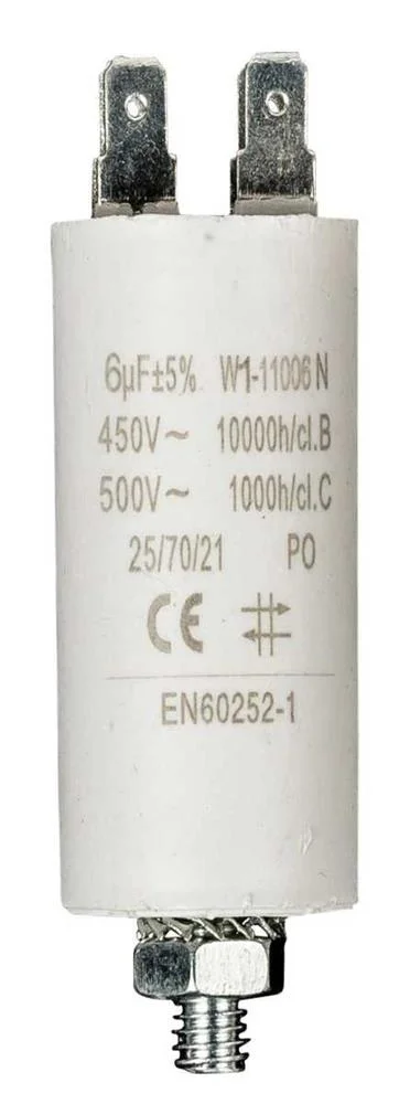 Condensador 6.0uf / 450 V + Tierra