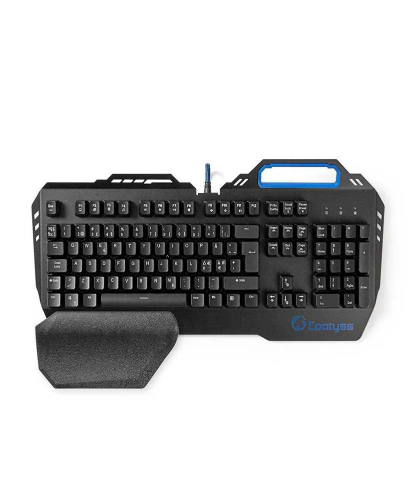 Teclado com Fios para Jogos  Usb  Teclas Mecânicas  RGB  Nordic