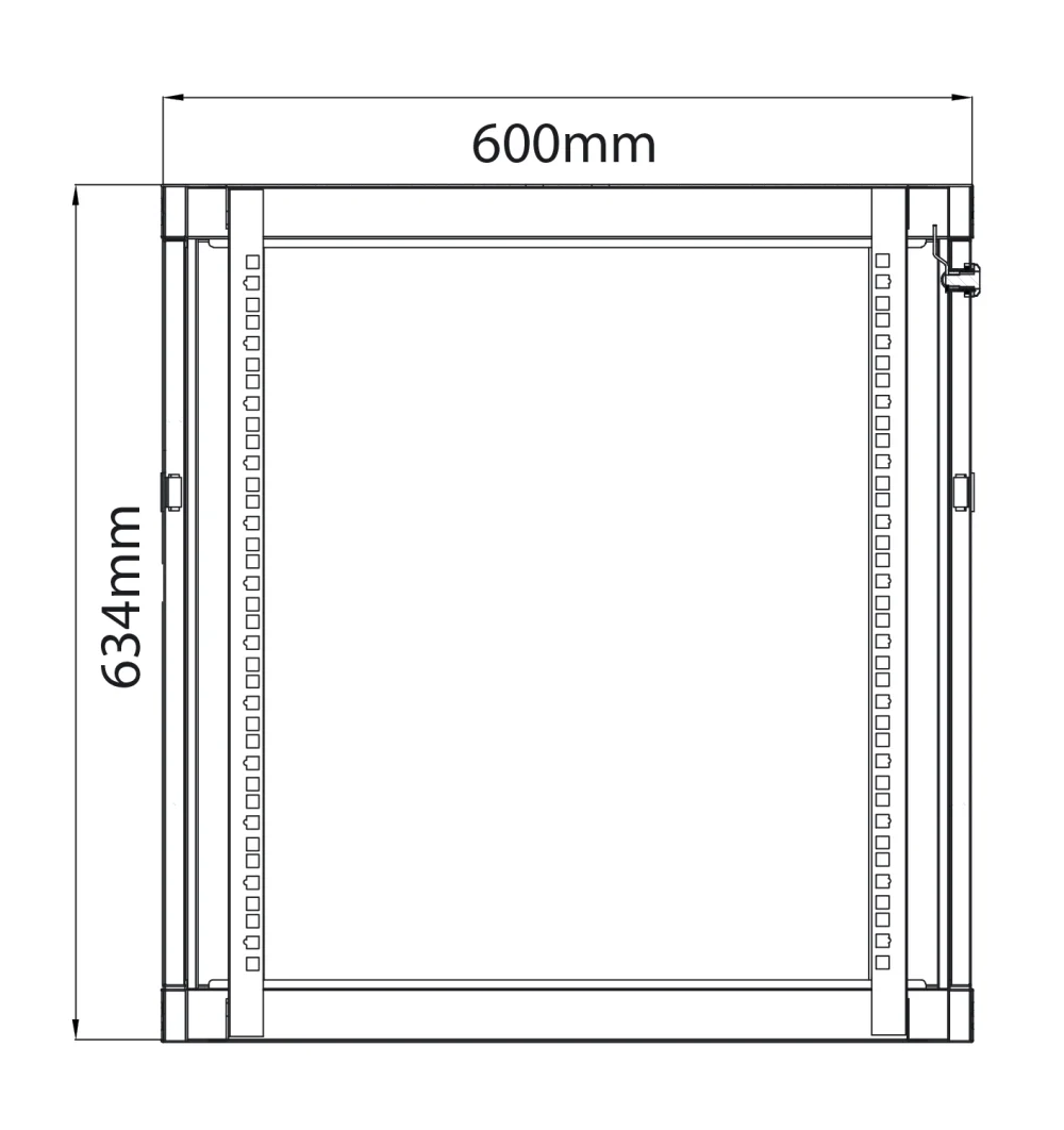 Rack Cabinet 12u X 450mm Deep