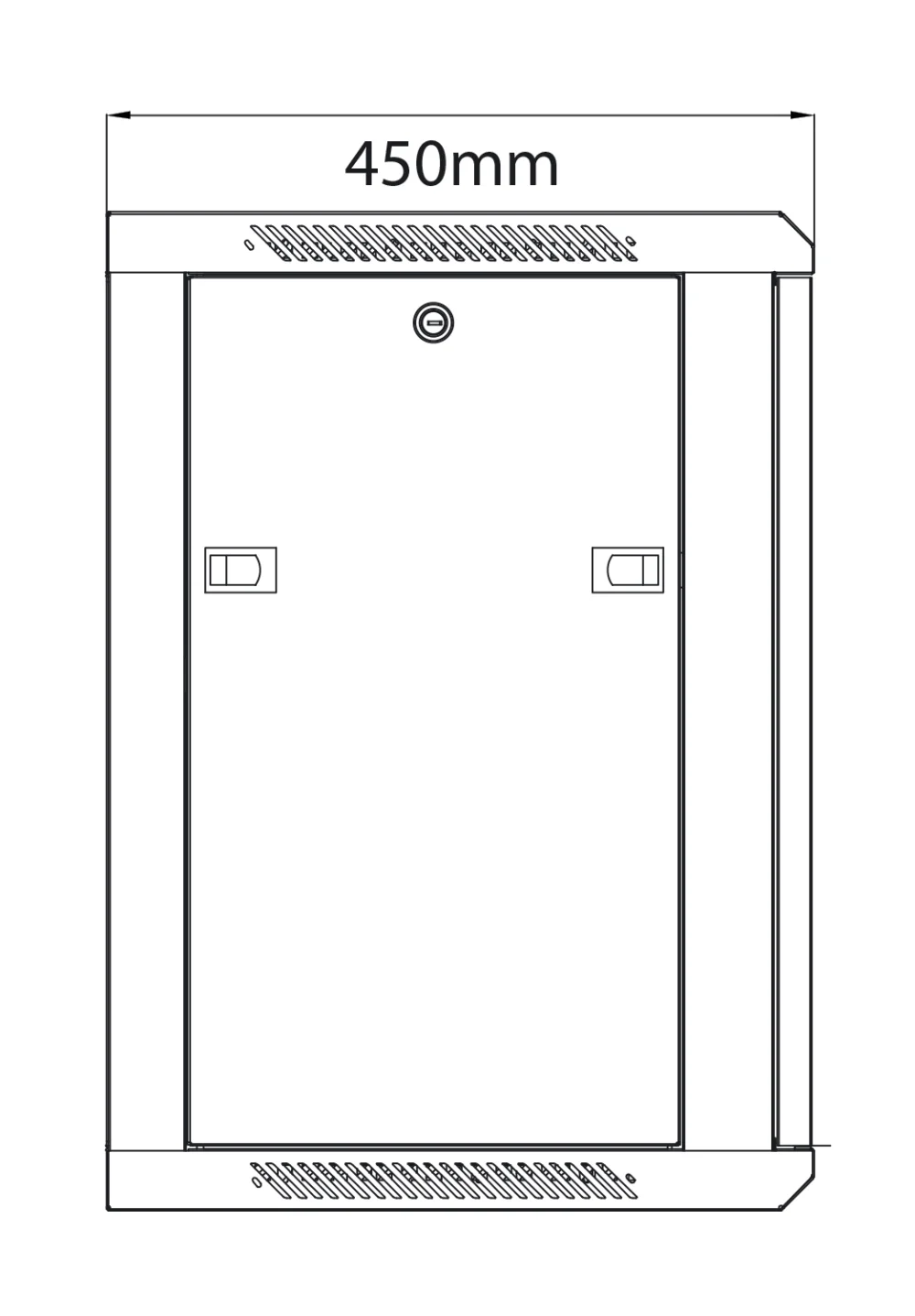 Rack Cabinet 12u X 450mm Deep