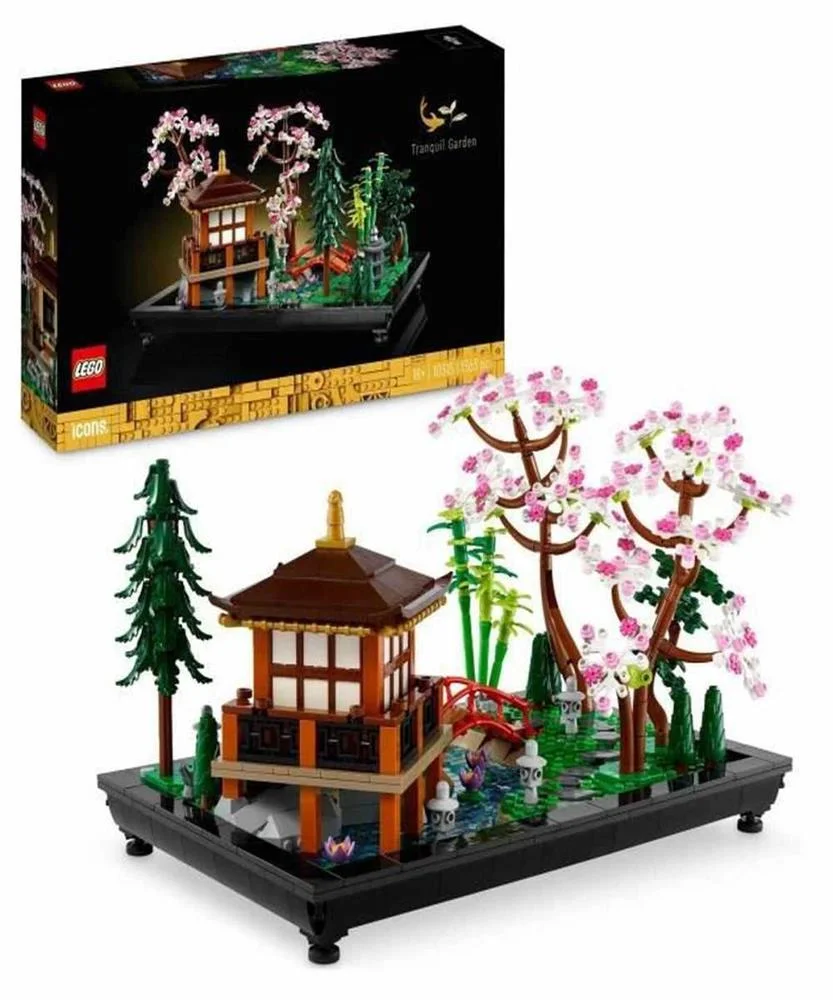 Lego Icons: Jardim Tranquilo | Idades 18+ | 1363 Peças | Item 10315