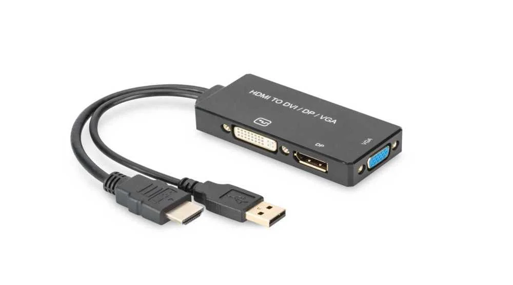 Digitus Ak-330403-002-S Adaptador de Cabo de V&iacute;de.